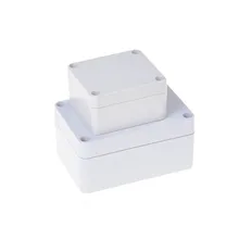 Plastic Waterproof Enclosure Box Electronic Project Instrument Case Outdoor Junction Box Housing DIY 2 Size 1Pcs