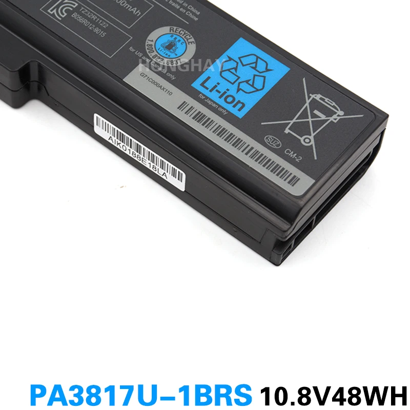 Honghay PABAS228 ноутбук Батарея для Toshiba L750 L700 C660 C660D L740 L770 L640 A600 L645 PA3817U-1BRS PA3817U PA3818U-1BRS