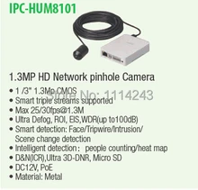Free Shipping DAHUA 1 3mp HD Ultra Smart Network Pinhole Camera with Audio Original English Version