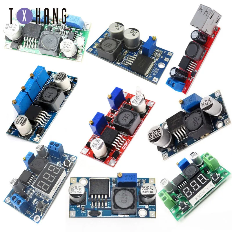 

LM2596 LED Driver DC-DC Step-down Adjustable CC/CV Power Supply Module Battery Charger Adjustable LM2596S Constant Current