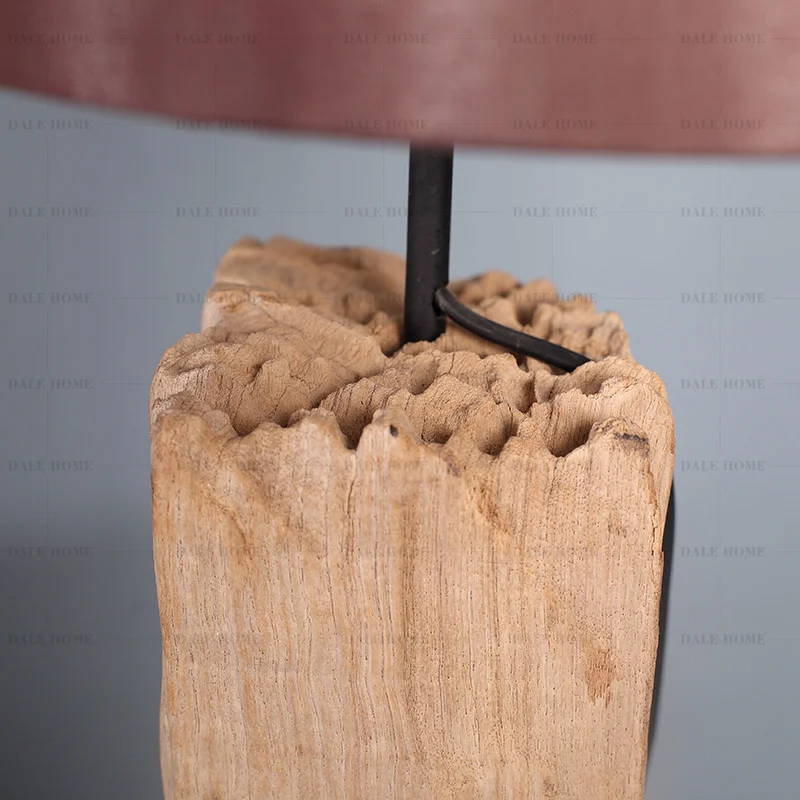 Importado lámparas de diseño estilo del sudeste asiático reciclaje de edad lámpara de piso de teca.jpg