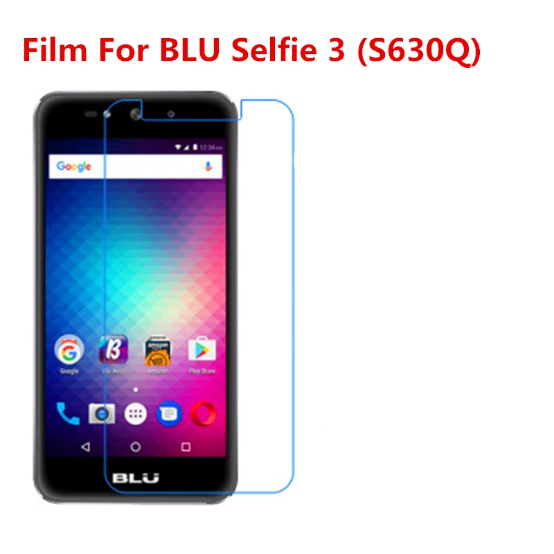 

5 Pcs Ultra Thin Clear HD LCD Screen Guard Protector Film With Cleaning Cloth Film For BLU Selfie 3 (S630Q).
