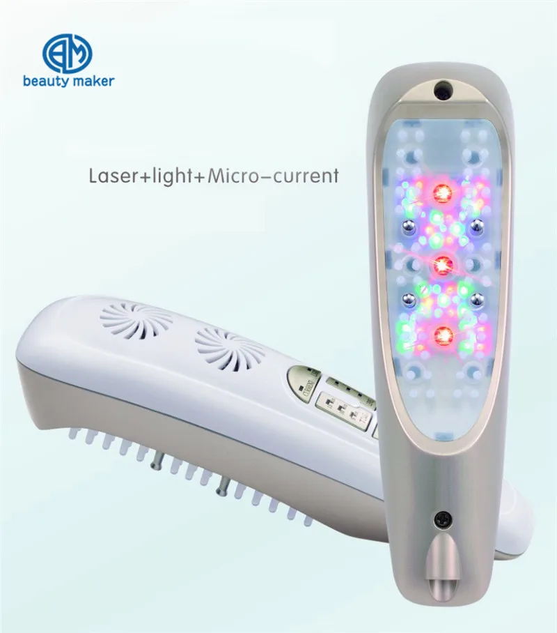 2017 New Hair Regrowth Laser Comb Hair Loss Care 650nm Diode Low Level 
