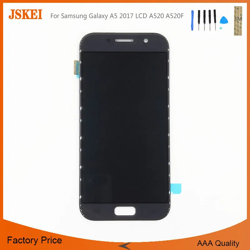 

For Samsung Galaxy A5 2017 LCD A520 A520F Display Touch Screen Digitizer Assembly 5.2 inch High Quality