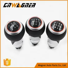 CNWAGNER 6/5 Скорость Рукоятка Переключения Передач Только Ручку С Красным Кольцом Для Audi A4 S4 B8 8 К A5 8 Т Q5 8R S Линии 07-15