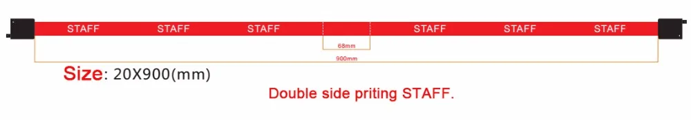 STAFF LANYARD SIZE