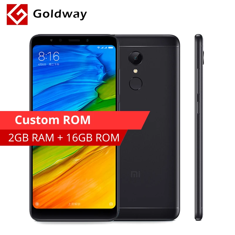 

Original Xiaomi Redmi 5 Redmi5 2GB RAM 16GB ROM Mobile Phone Snapdragon 450 Octa Core 5.7" 18:9 Full Screen 12.0MP 3300mAh MIUI