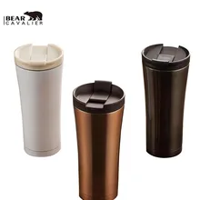 Heißer Verkauf Doppelwandige Thermos Tassen Tassen Thermische Flasche 500 ml Thermocup Mode Becher Isolierflasche