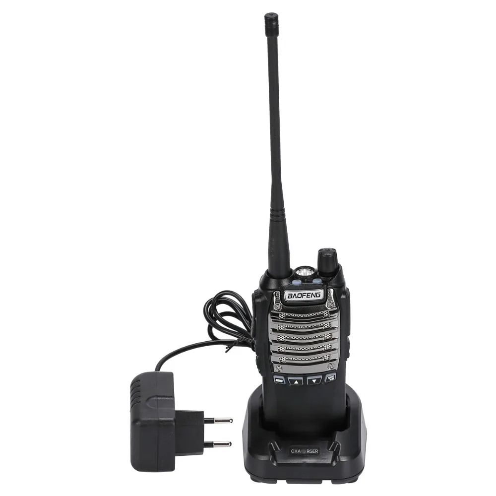2 шт. Baofeng UV 8d удобная портативная рация двойной PTT UHF 2800 мАч долгого ожидания