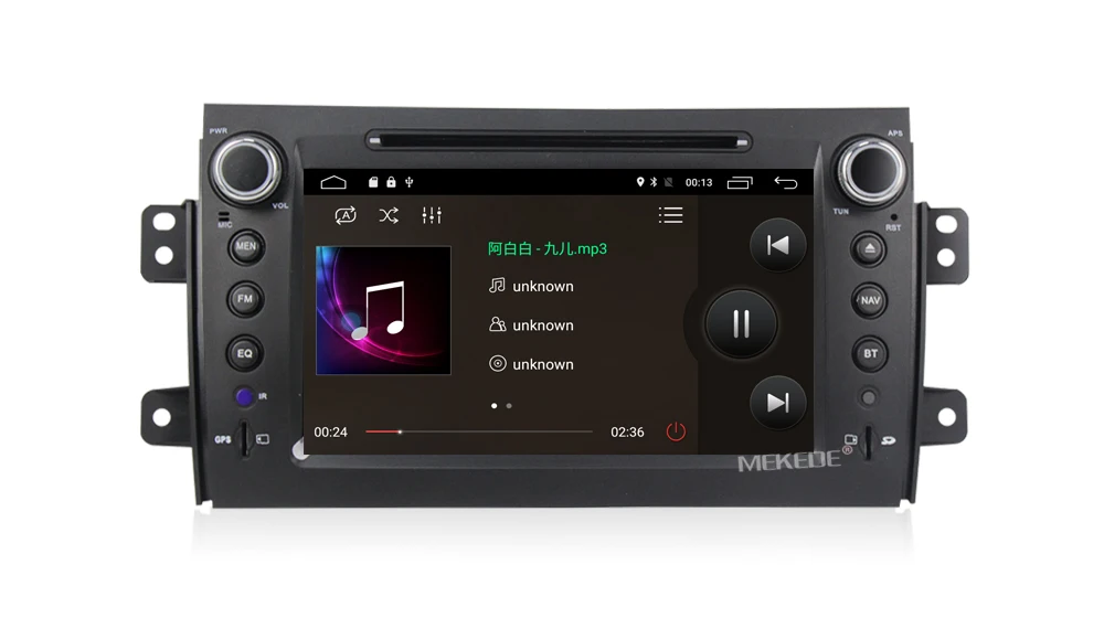 Flash Deal MEKEDE 2G RAM 2 DIN Android 7.1 For Suzuki SX4 2006-2013 Quad Core 8" 1024*600 Bluetooth Car DVD Radio Player GPS Navigation 9