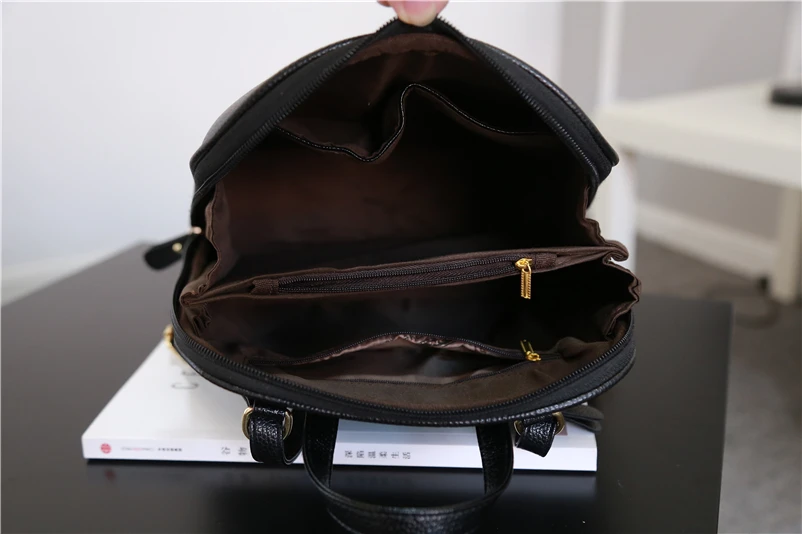 Nevenka Women Leather Backpack Tassel Female Travel Backpack Black Handle Backpacks for Girls School Bag Summer Backpacks 201808