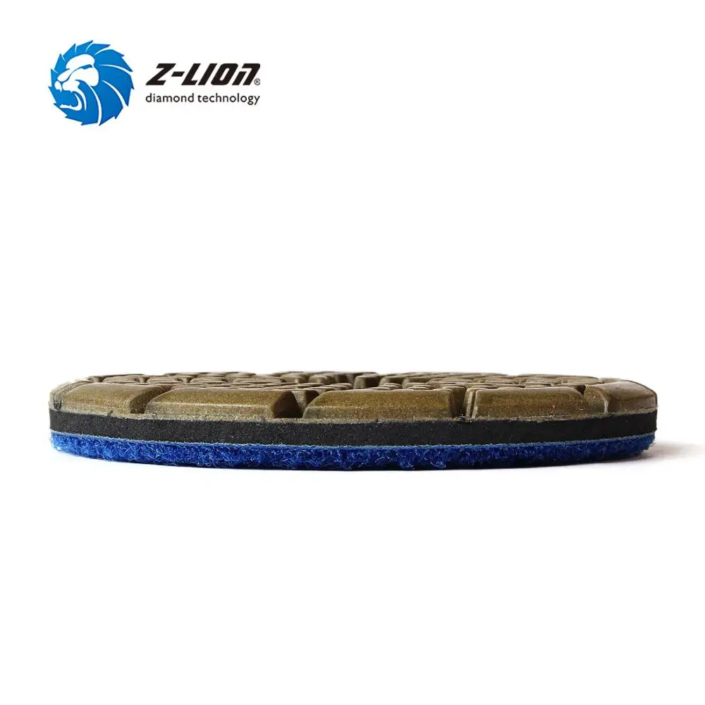 Z-LION 5 шт. 1500 зернистость алмазная шлифовальная площадка лучшее качество бетонный пол шлифовальная полировальная подкладка полировальные колеса абразивные инструменты
