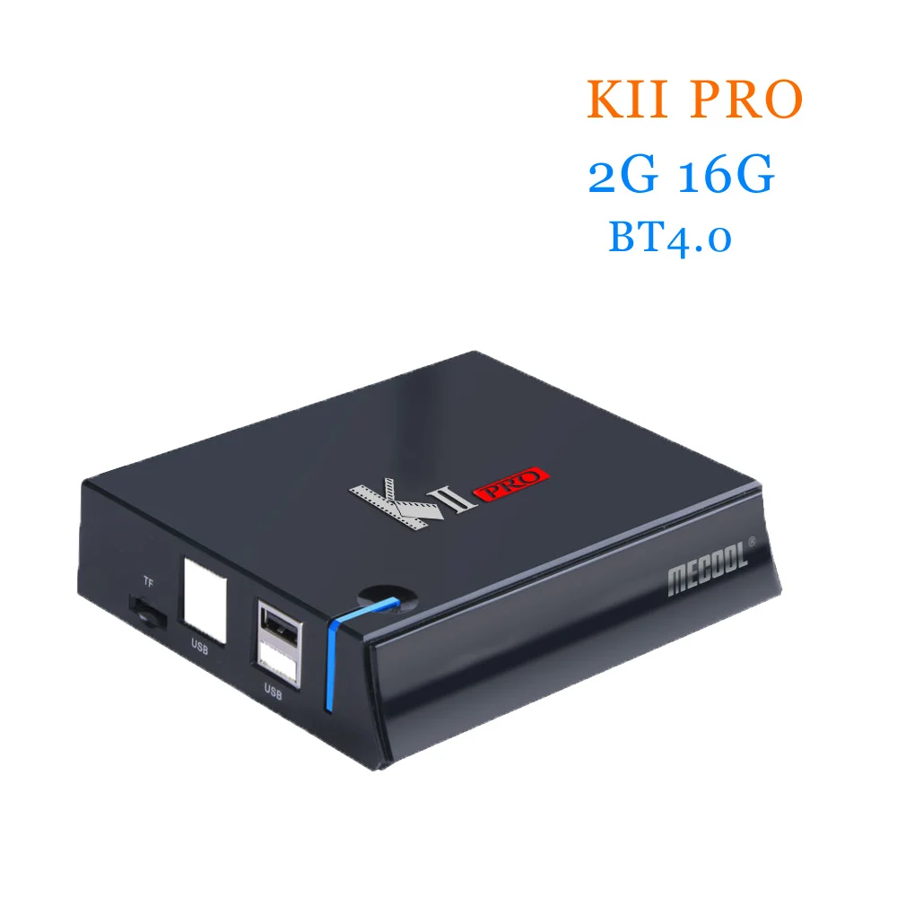 

[WeChip] KII Pro 2G 16G Android 5.1 TV Box Amlogic S905 Quad-core 64bit 4K*2K HDMI 2.0 2.4G&5G Wifi BT 4.0 HD Media Player