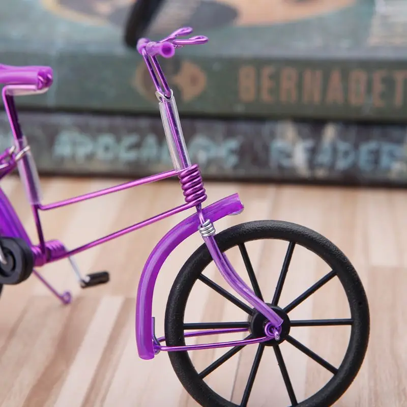 HBB 1 шт. металлический велосипед игрушка мини функциональные пальчиковые игрушки креативная игра мастерство подарочные коллекции детские игрушки новинка