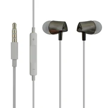 100 шт 3,5 мм наушники-вкладыши бас Музыка Проводные наушники гарнитура стерео с микрофоном для Android IOS Телефон для huawei для Sumsung