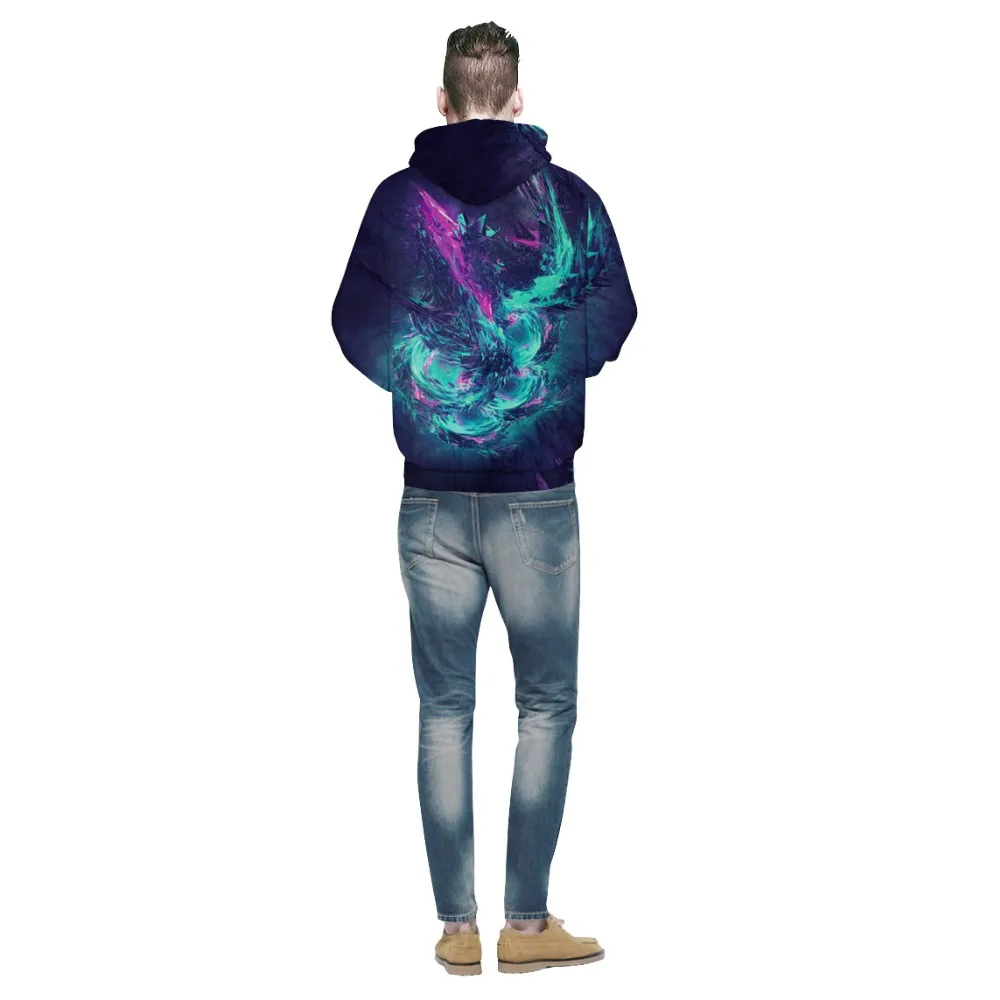 Nebula Galaxy Space Print 3d Hoodies Women Men Sweatshirts Harajuku Outfits Casual Sweats Plus Size Hip Hop Pullover Top
