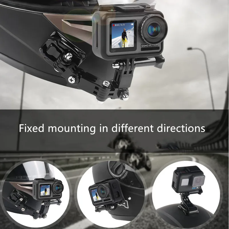 suporte de queixo para suporte para câmera para dji acessórios para câmera de ação