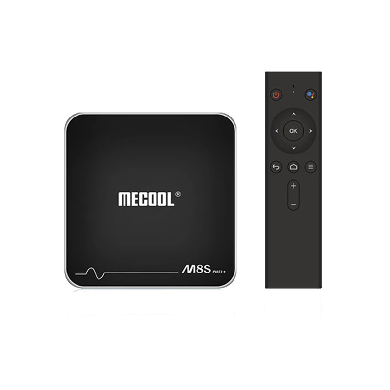 Смарт приставка Mecool M8S PRO PLUS ATV Amlogic S905W 2 Гб ОЗУ 16 ПЗУ bluetooth 4 ТВ с голосовым