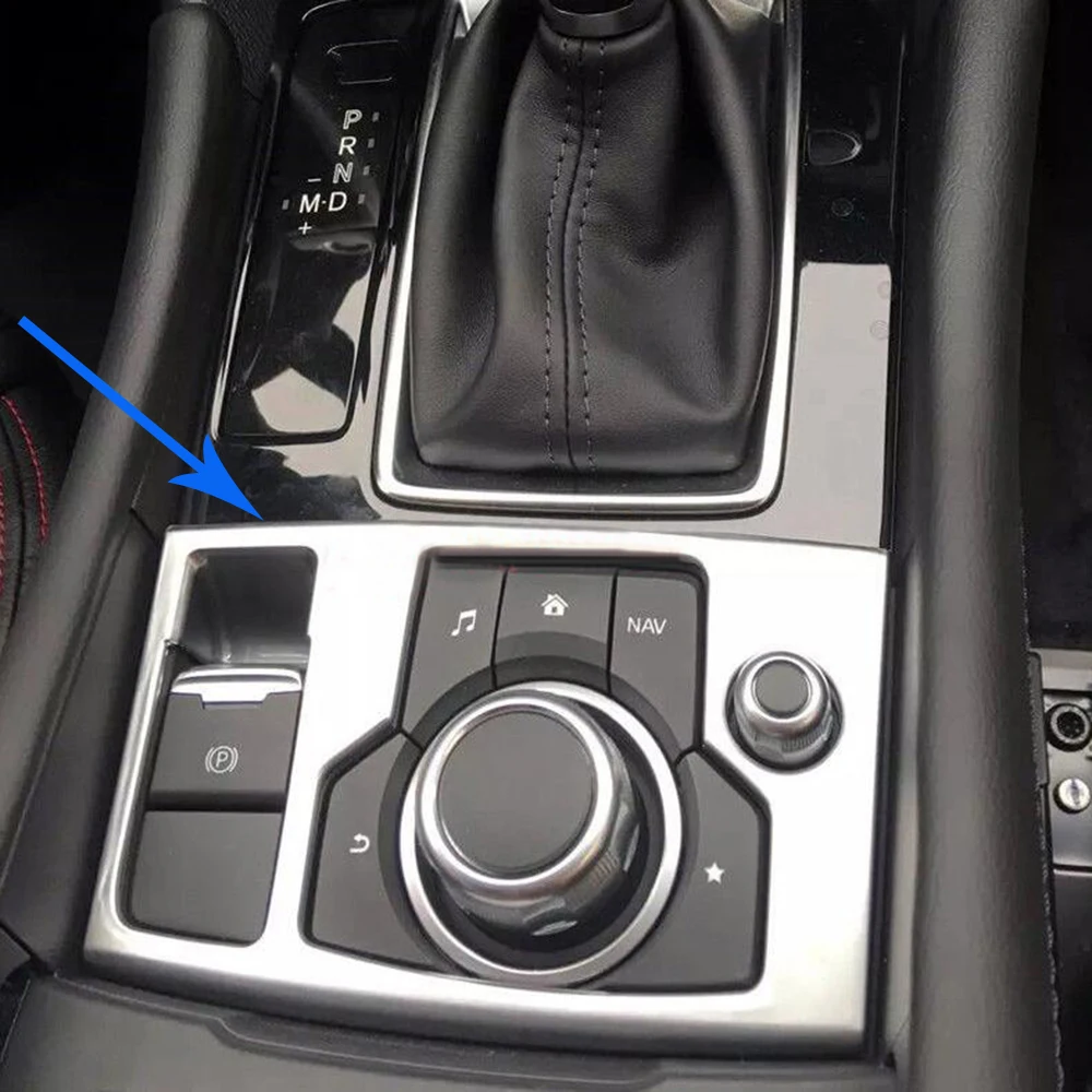 ABS Matte Auto Interior Hand Brake Control Button Panel Trim Car Inner