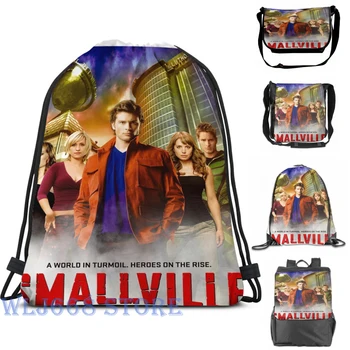 

Funny graphic print shoulder Bags women Smallville TV Series Single shoulder backpack travel for men Gym Bag