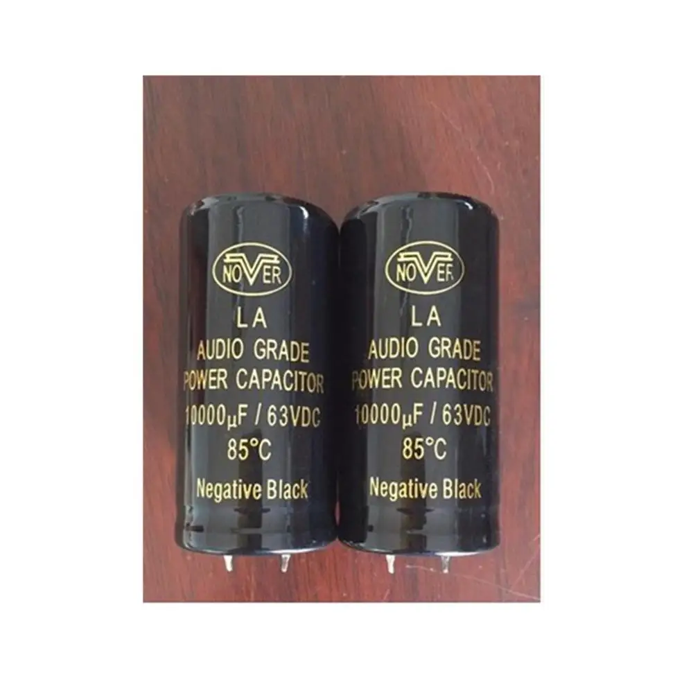 

2pcs 10000uF 63V 30*60mm NOVER LA Audio Power Filter Capacitor Amplifier HiFi YJ00385