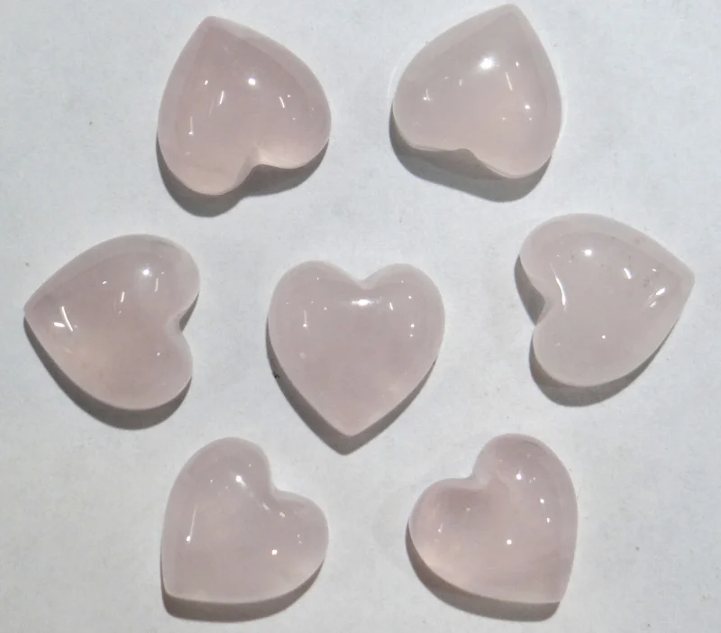 50 шт./лот 10 мм в форме сердца отобранный натуральный камень, шарики из кабошона для изготовления ювелирных изделий, аксессуары