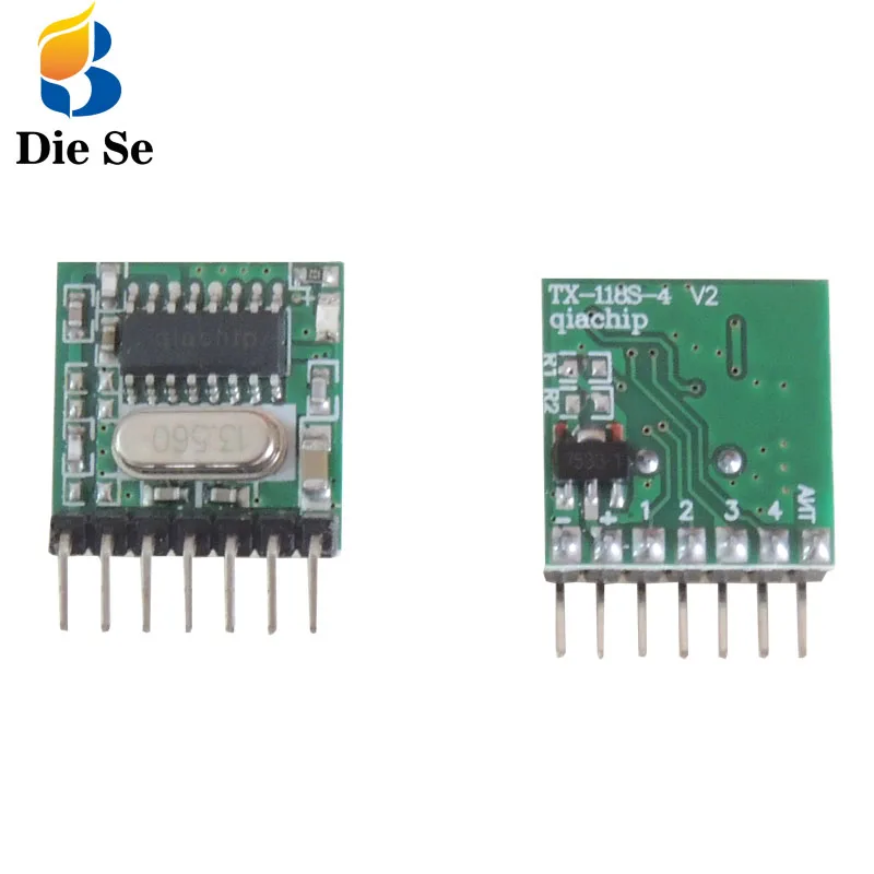 

433mhz Mini Wireless RF Transmitter EV1527 Learning code 433 mhz Remote Control For Gate garage door Alarm Light controller DIY