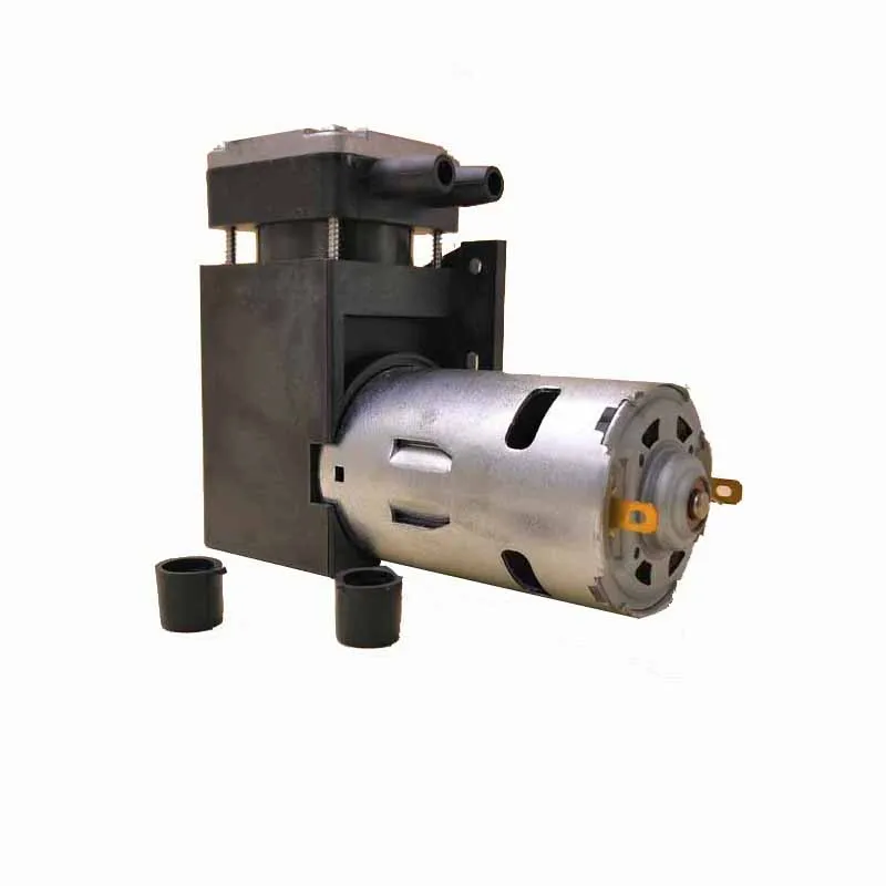 Najtaniej 580kpa ciśnienie 48L M natężenie przepływu DC membrana mini sprężarka DC 12V silnik szczotkowy