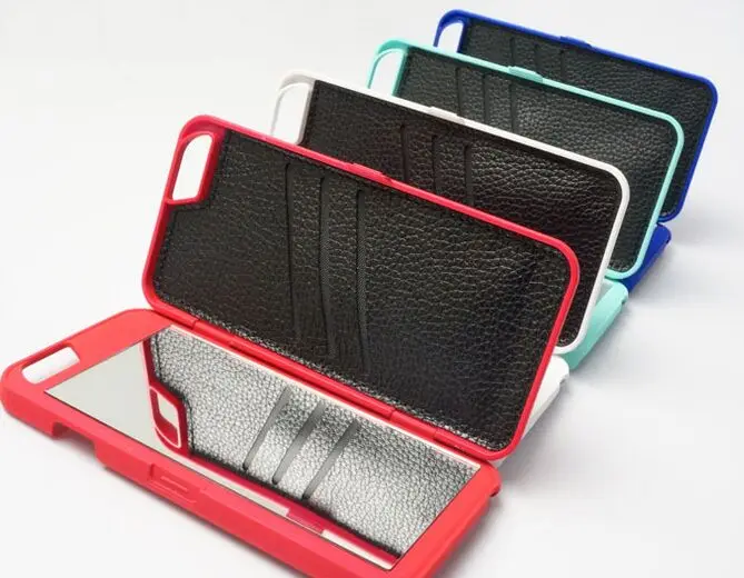 imágenes para 6 s 7 plus delgado de cuero ranura de la tarjeta para apple iphone 6 6 s 7 señora espejo de maquillaje teléfono case para iphone 7 7 plus 6 6 s plus funda imágenes para 6 s 7 plus delgado de cuero ranura de la tarjeta para apple iphone 6 6 s 7 señora espejo de maquillaje teléfono case para iphone 7 7 plus 6 6 s plus funda