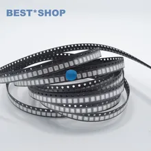 100 pçs/lote 0.2 W SMD 2835 CONDUZIU a Lâmpada Talão 9-15lm DC3.0-3.2V Azul SMD LED Contas Chip LED Frete grátis