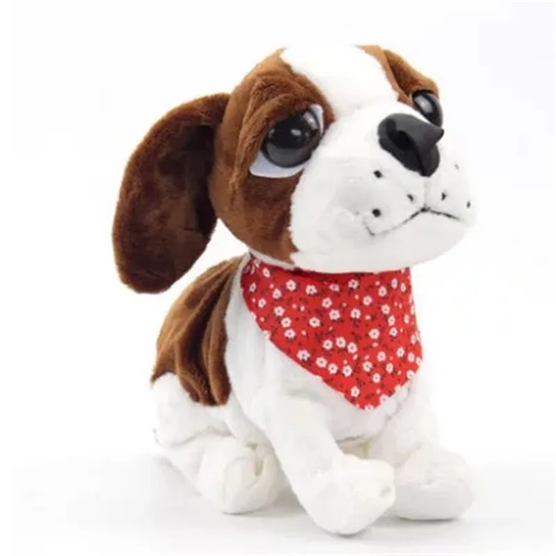 

Electronic Pets Sound Control Robot Dogs Bark Stand Walk Cute Interactive Dog Electronic Husky Poodle Pekingese Toys For Kids