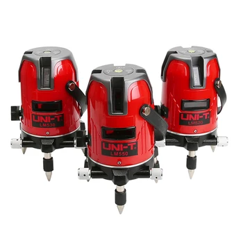 

UNI-T LM520 LM530 LM550 Laser Level 2 Lines 3Lines 5Lines 360 degree Self- leveling Cross Laser Level Red Lines Laser Level