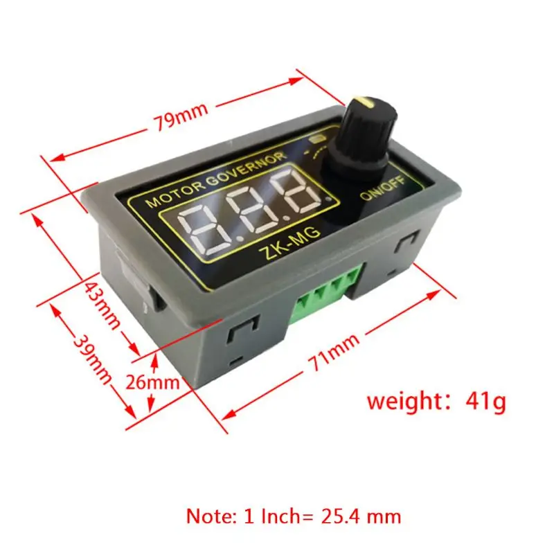 DC 5-30V 12v 24v 5A DC контроллер двигателя ШИМ Регулируемая скорость цифровой дисплей кодировщик рабочий Коэффициент частоты Макс 15A ZK-MG