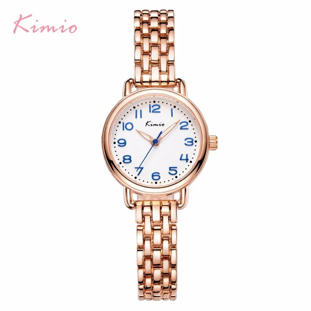 KIMIO Stainless Steel Women Watches Mother Of Pearl Dial Hollow Love Heart Rhine KIMIO Stainless Steel Women Watches Mother Of Pearl Dial Hollow Love Heart Rhine