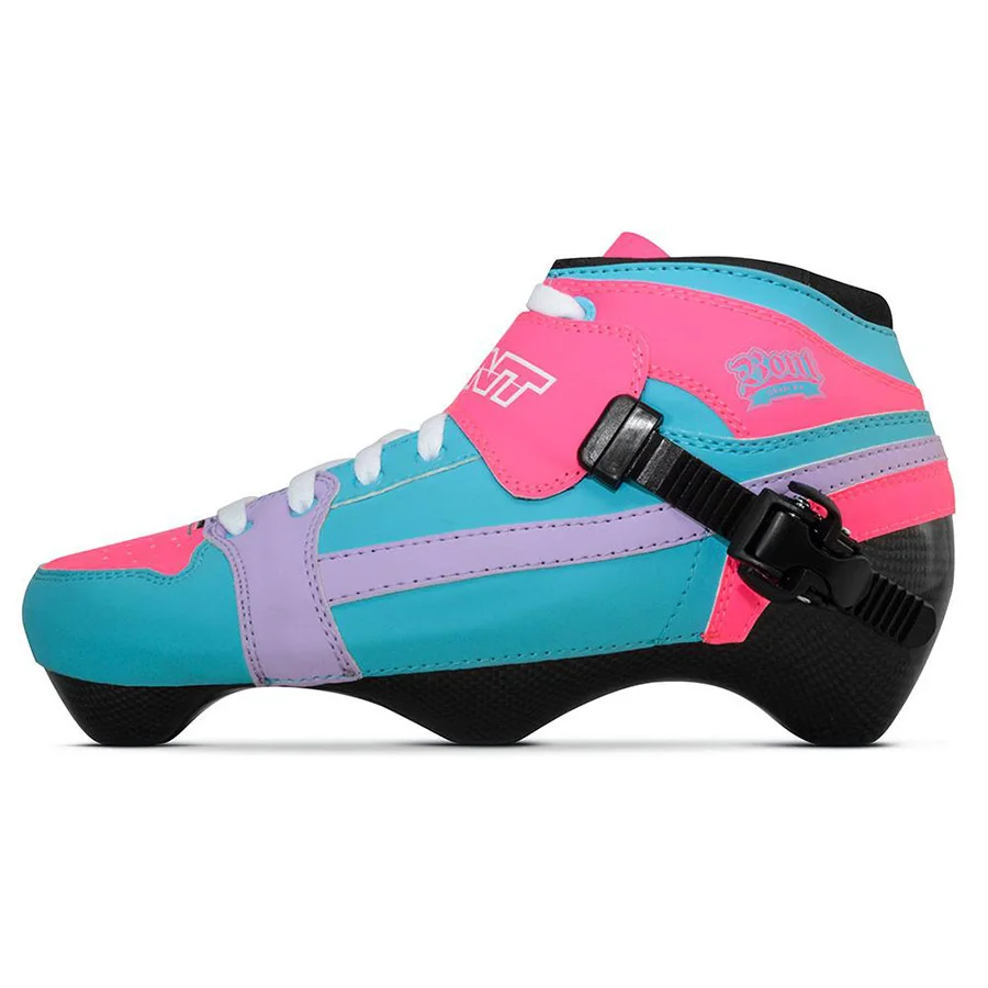 100% الأصلي بونت السعي 3PT سرعة مضمنة Heatmoldable ألياف الكربون التمهيد Competetion ل سباق التزلج Patines أحذية BT3