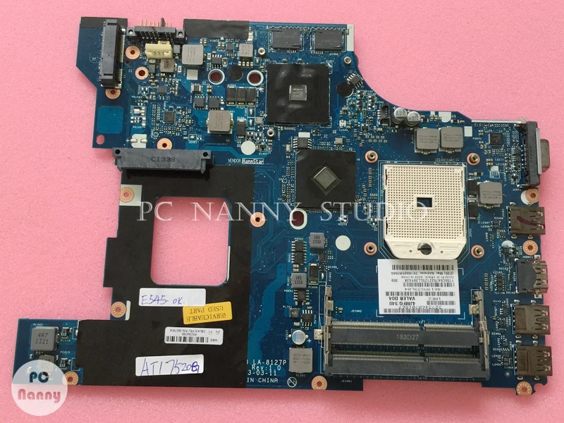 Материнская плата PCNANNY 04X1914 VALEB LA-8127 для ноутбука Lenovo ThinkPad Edge E545 системная sFS1 w/ HD 7420G