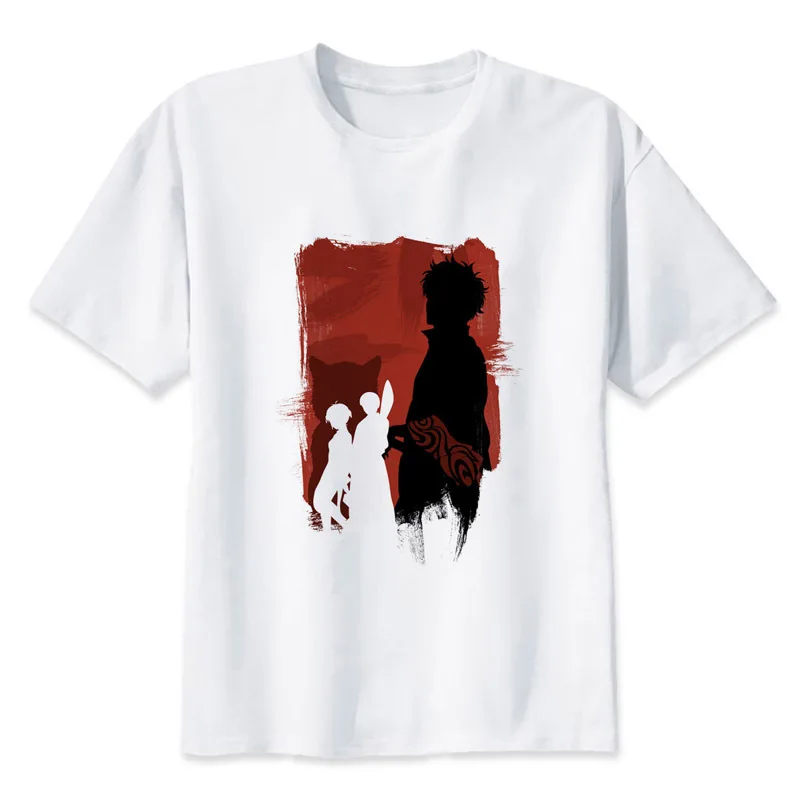 

Gintama Anime The Samurai Group t shirt Men Print T-Shirts Fashion Print T-Shirts Short Sleeve O Neck Tees MRR194