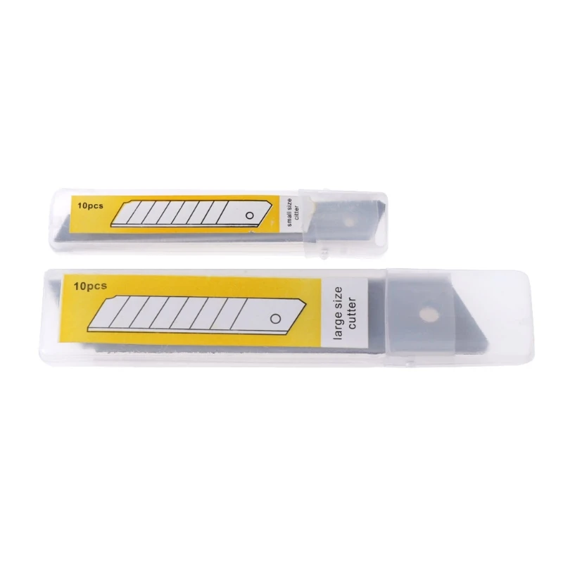 

10 Pcs Boxcutter Snap off Replacement Blades 9/18mm Ceramic Utility Knife Blades