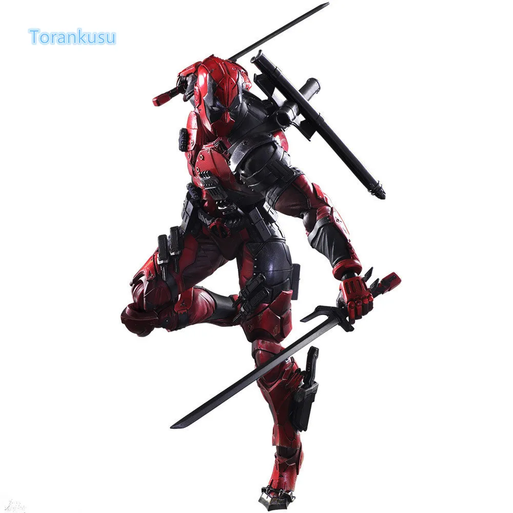 Deadpool Action FigureWolverine X Men X-MEN Playarts Kai PVC Model Toy Anime Movie Deadpool Wade Winston Wilson Figure Doll PA07