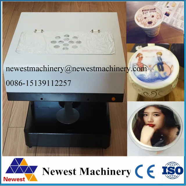 Best Offers  Free shipping 3D milk foam coffee printer, latte art coffee printer machine for sale