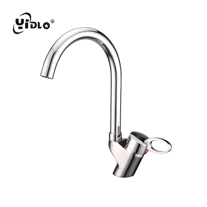 Kitchen Sink Basin Faucet Fashion Key Ring Handle Faucet 360 Degree Swivel Mixer Water Tap Type Seven Pipe Silvery Brass Faucets Kitchen Sink Basin Faucet Fashion Key Ring Handle Faucet 360 Degree Swivel Mixer Water Tap Type Seven Pipe Silvery Brass Faucets