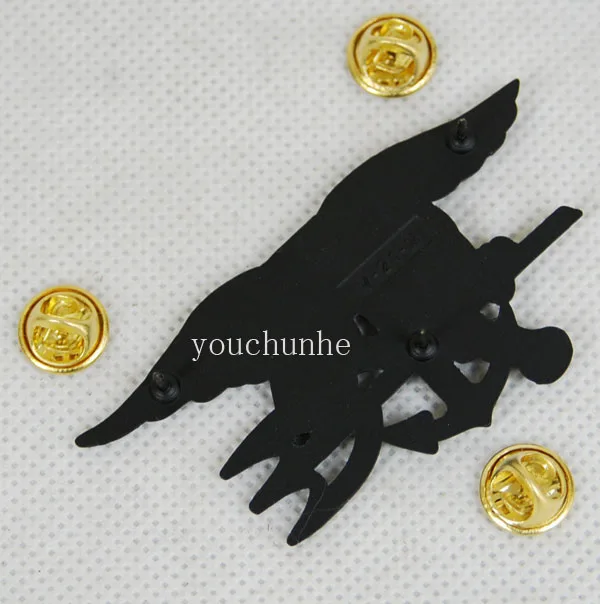 Military Lapel Pin US Navy Seal Eagle Anchor Trident Metal Badge Insignia