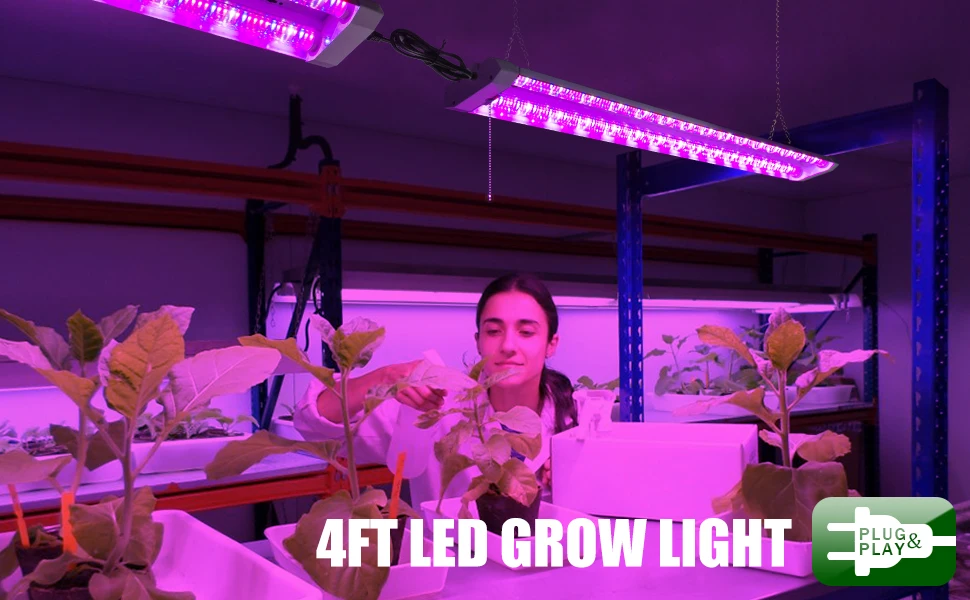 50W(300W Equivalent) LED Grow Light Full Spectrum Plant LED Grow Tent Seedling Lamp Growing Lighting for Flower Pendant Lights (4)