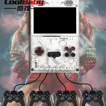 DIY 5,0 дюймов HD ips экран ручной игровой плеер с малиновым компьютерным модулем 3 Lite игровая консоль встроено более 15000 игр