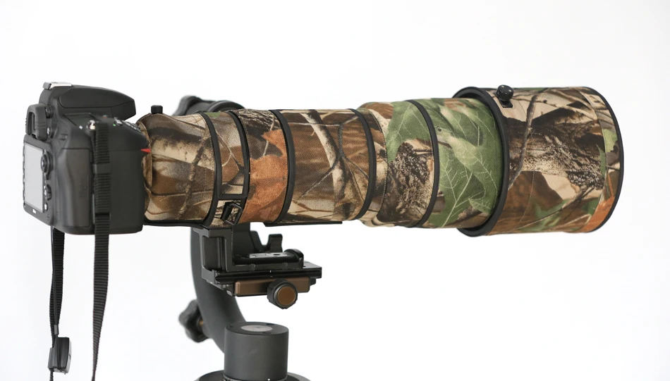 Женское тканевое камуфляжное пальто дождевик для Nikkor Nikon линзы ROLANPRO VR 200 400 мм f/4G ED