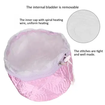 

3 Types Detachable Electric Hair Steamer Cap Temperature Control Heating Cap Hair Caring Tool Hair Tool New