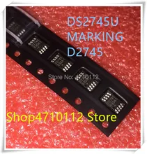 NEW 10PCS/LOT DS2745U+ DS2745U DS2745 MARKING D2745 MSOP-8 IC