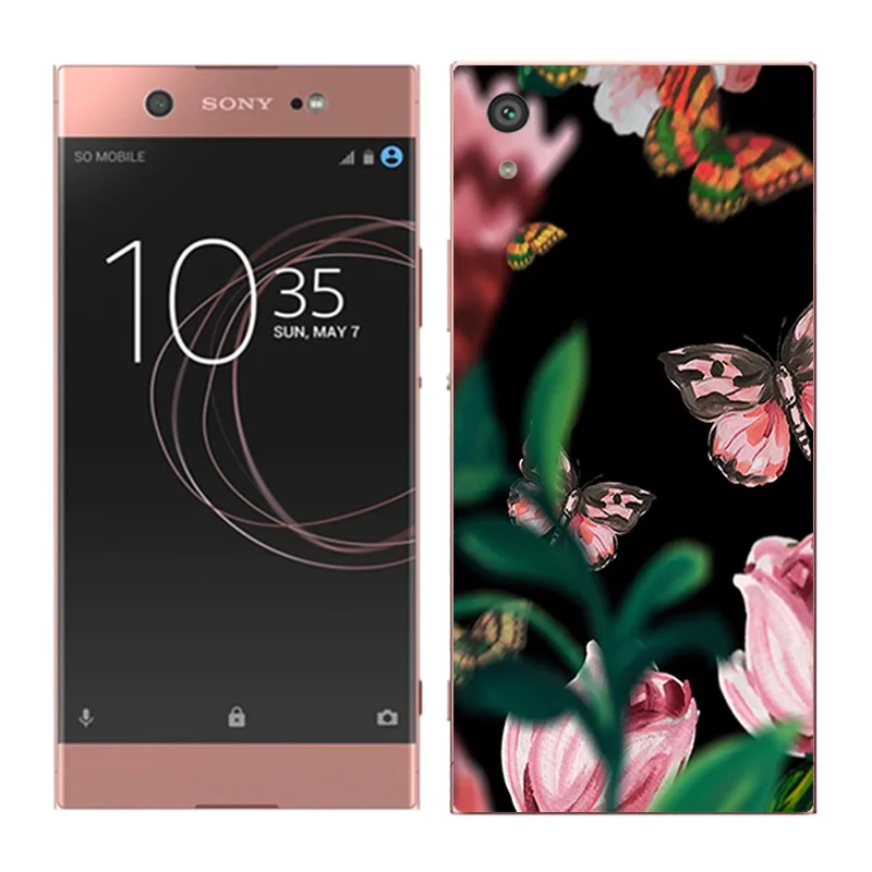 Чехол для телефона для Sony Xperia xa1 Ультра Телефон для Sony Xperia xa1 ультра крышка Мягкий ТПУ силиконовый модный раскрашенный чехол - Цвет: 16