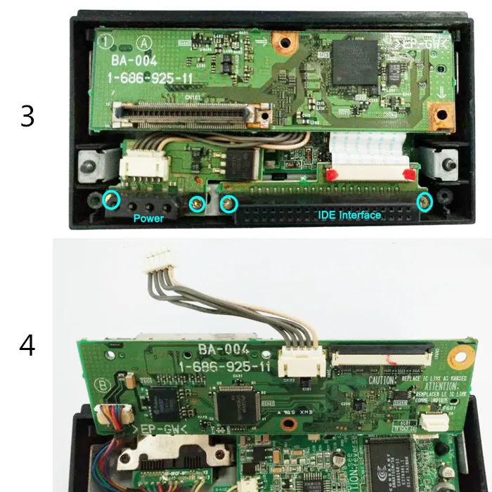 Обновленная плата адаптера Bitfunx SATA для SONY Playstation 2 PS2 IDE оригинальный Сетевой