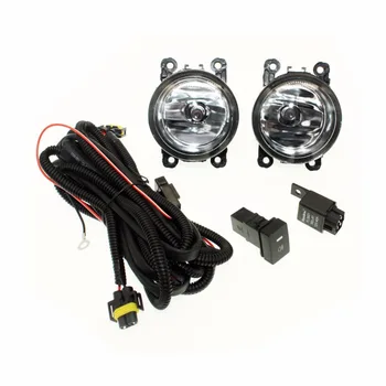 

For LAND ROVER FREELANDER H11 Wiring Harness Sockets Wire Connector Switch + 2 Fog Lights DRL Front Bumper Halogen Car Lamp